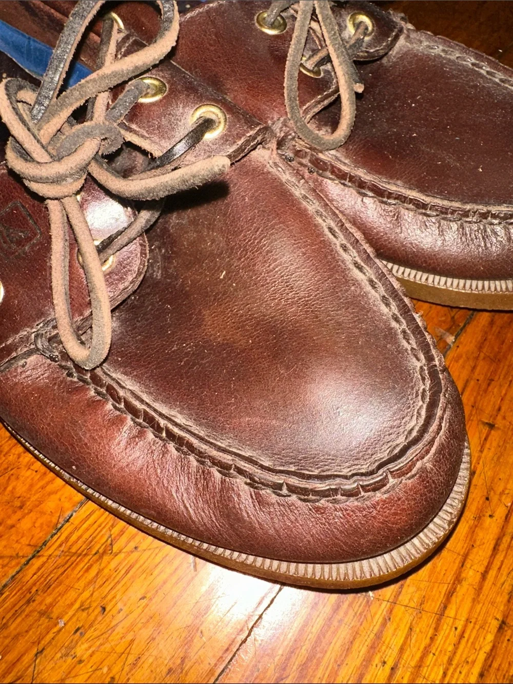 Sperry Brown Leather Men’s Boat Shoes